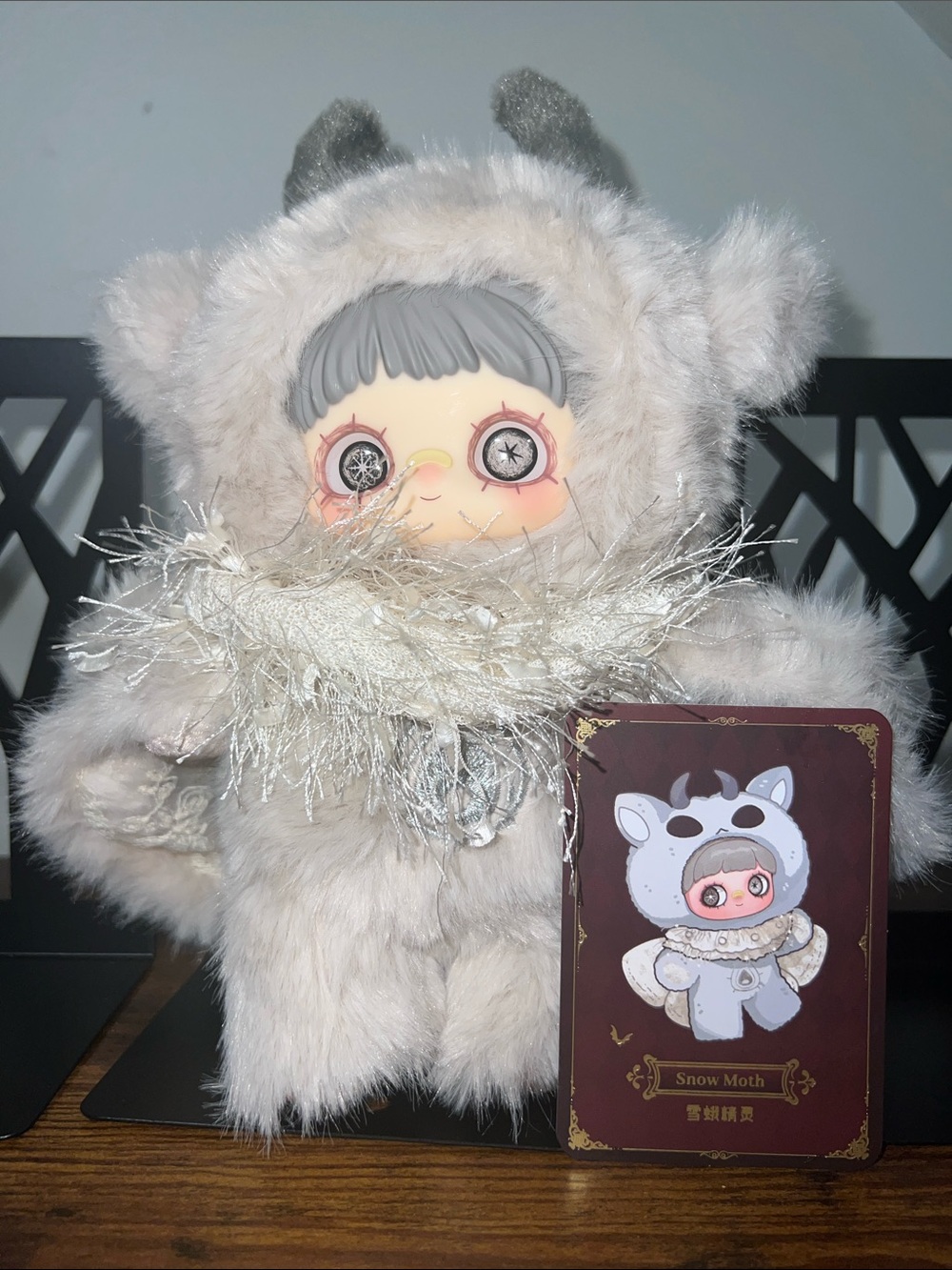 SOLD ‼️ Snow Moth ~ winter weirdness